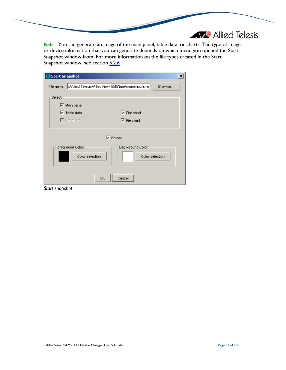 Allied Telesis AlliedView-EMS 3.11 DEVICE MANAGEMENT User Manual | Page 97 / 130