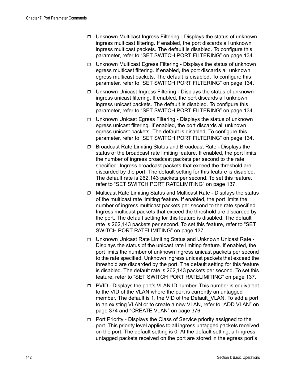 Allied Telesis AT-S63 User Manual | Page 142 / 468