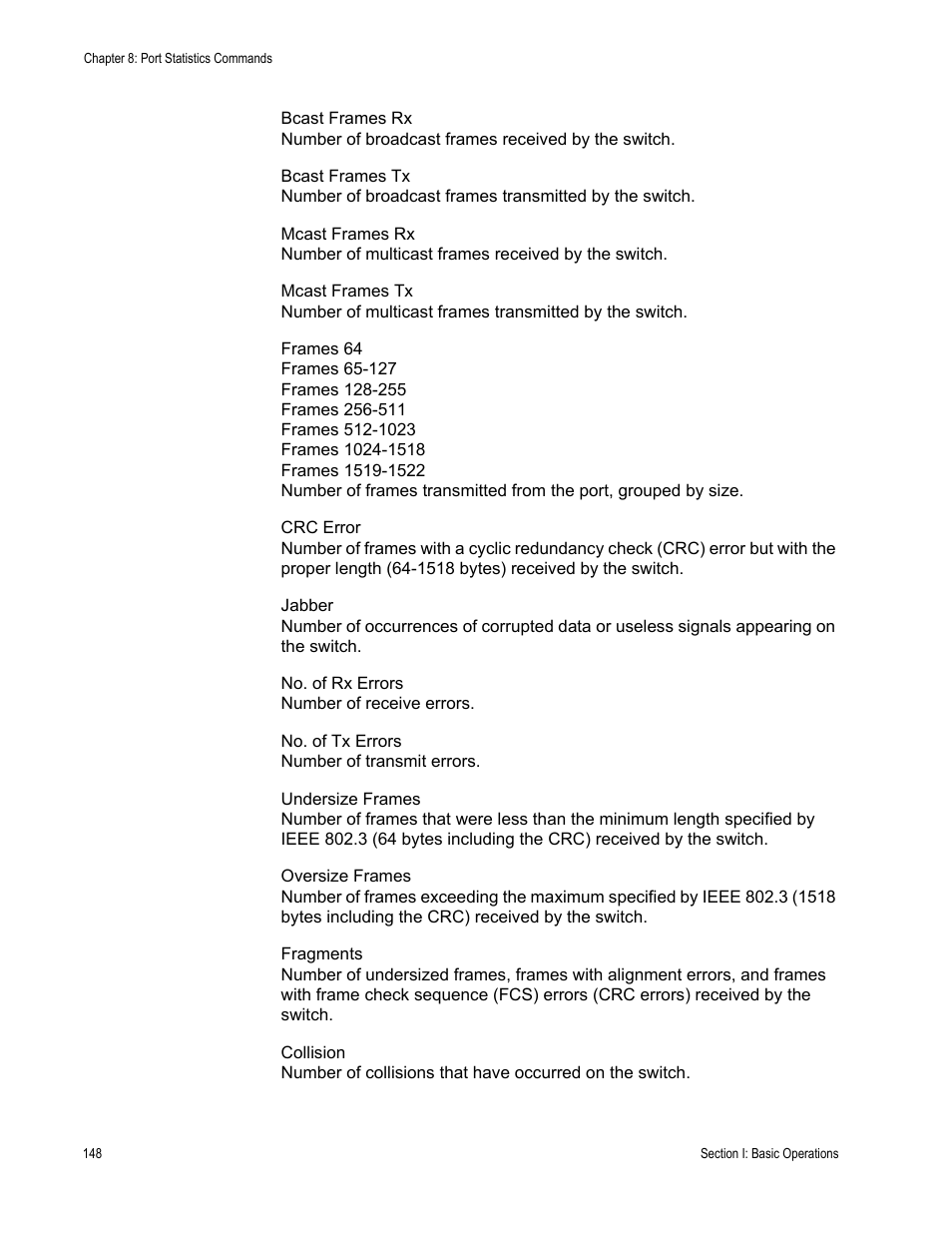 Allied Telesis AT-S63 User Manual | Page 148 / 468