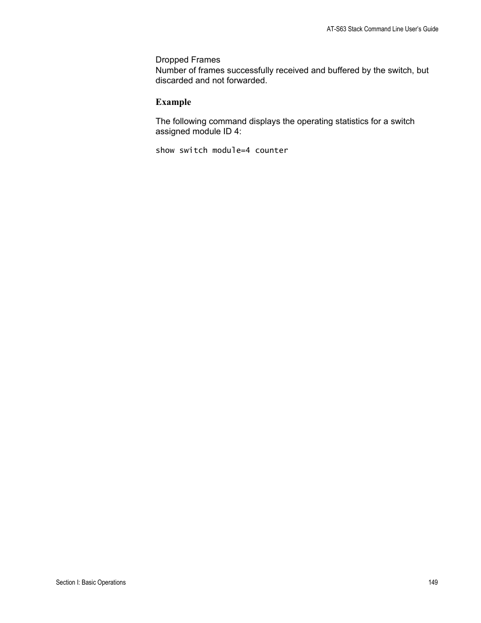 Allied Telesis AT-S63 User Manual | Page 149 / 468