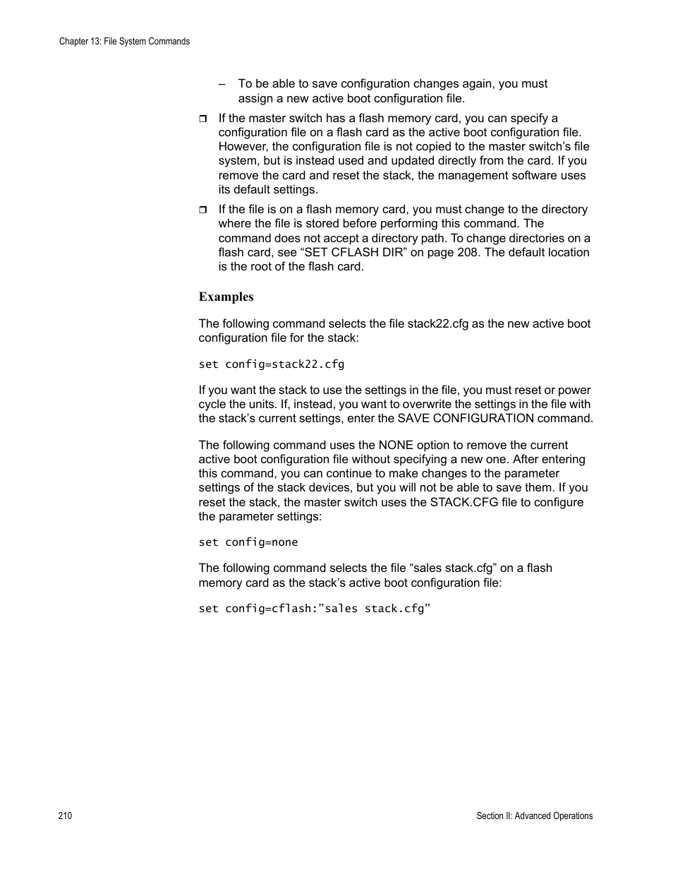 Allied Telesis AT-S63 User Manual | Page 210 / 468