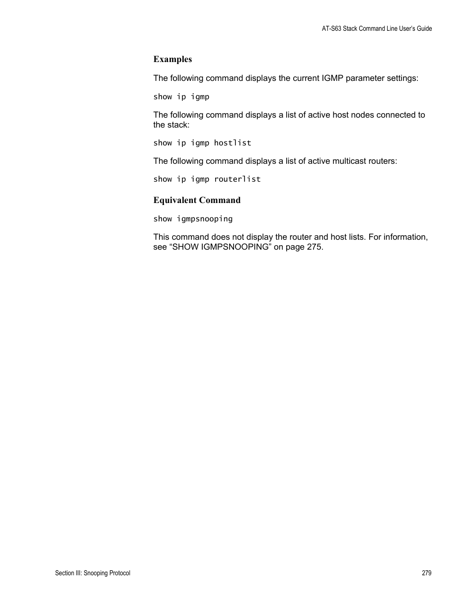 Allied Telesis AT-S63 User Manual | Page 279 / 468