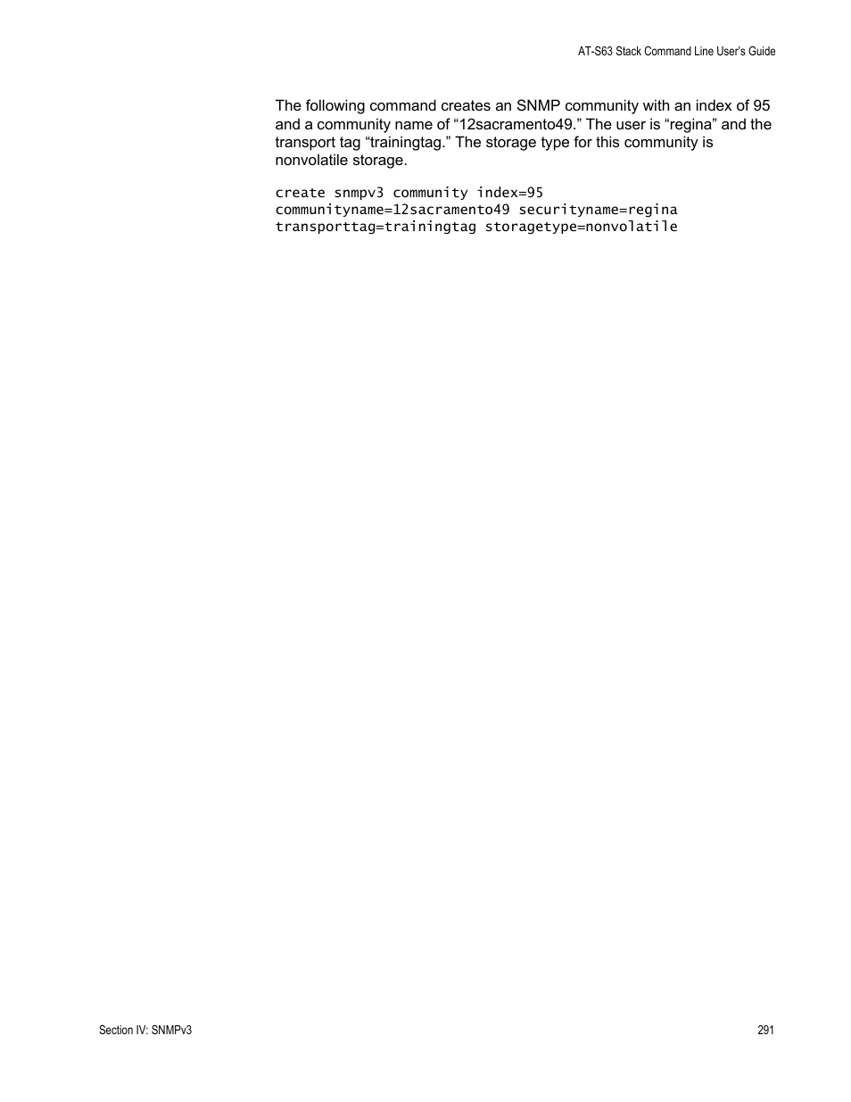 Allied Telesis AT-S63 User Manual | Page 291 / 468
