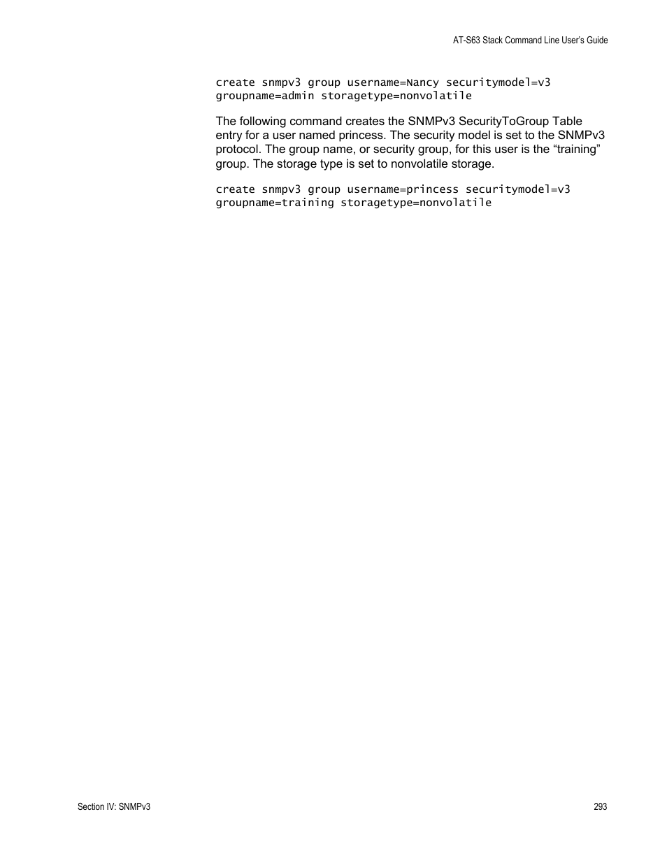 Allied Telesis AT-S63 User Manual | Page 293 / 468