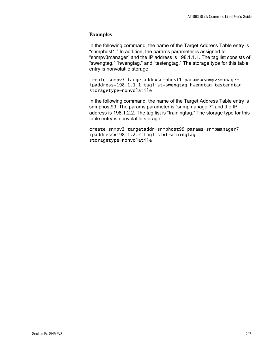 Allied Telesis AT-S63 User Manual | Page 297 / 468