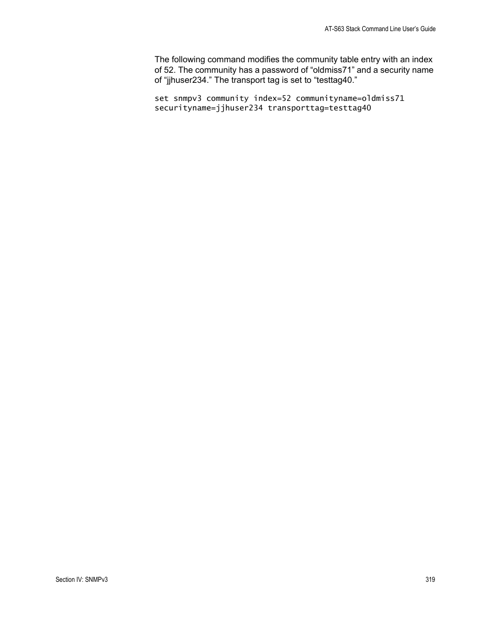 Allied Telesis AT-S63 User Manual | Page 319 / 468