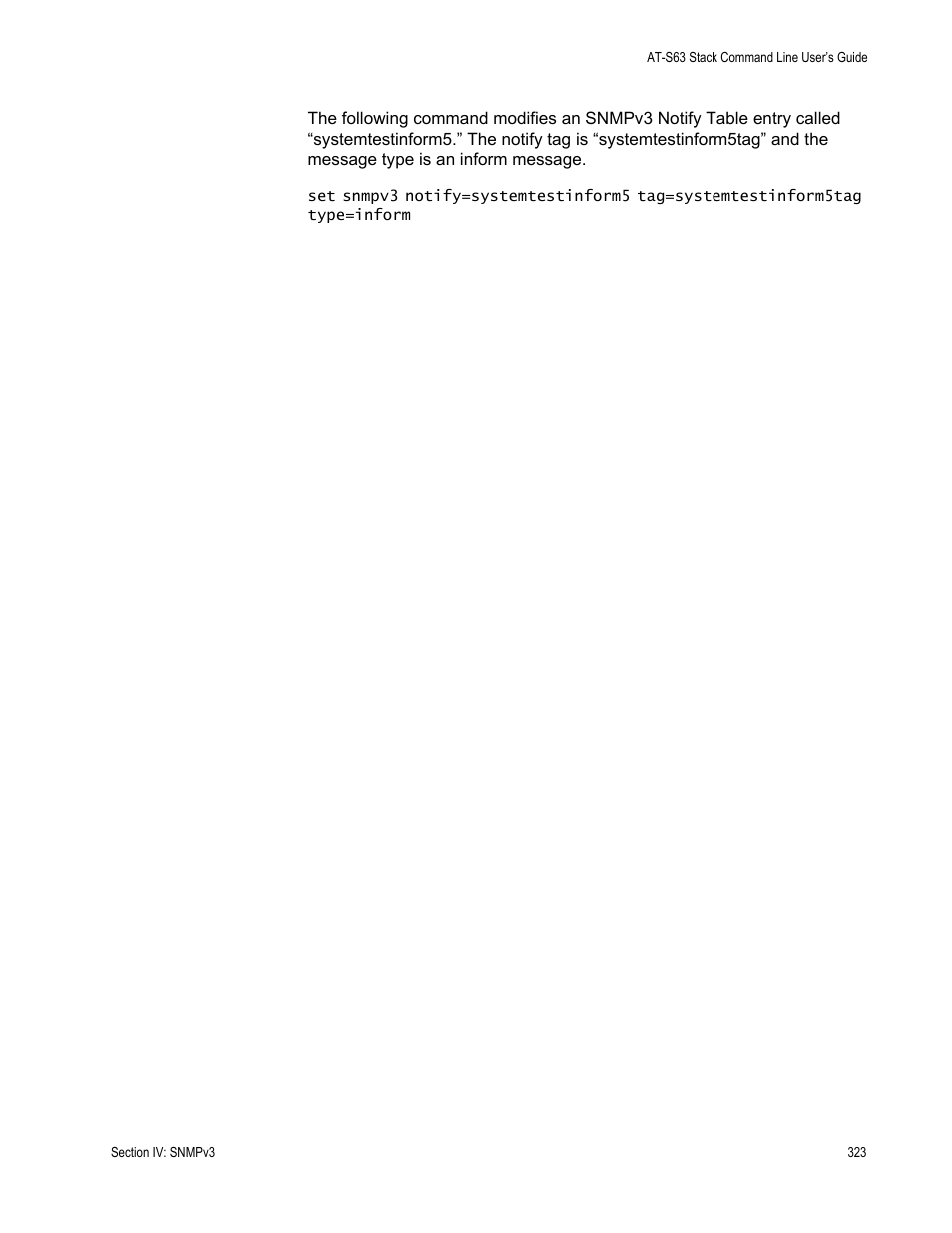 Allied Telesis AT-S63 User Manual | Page 323 / 468
