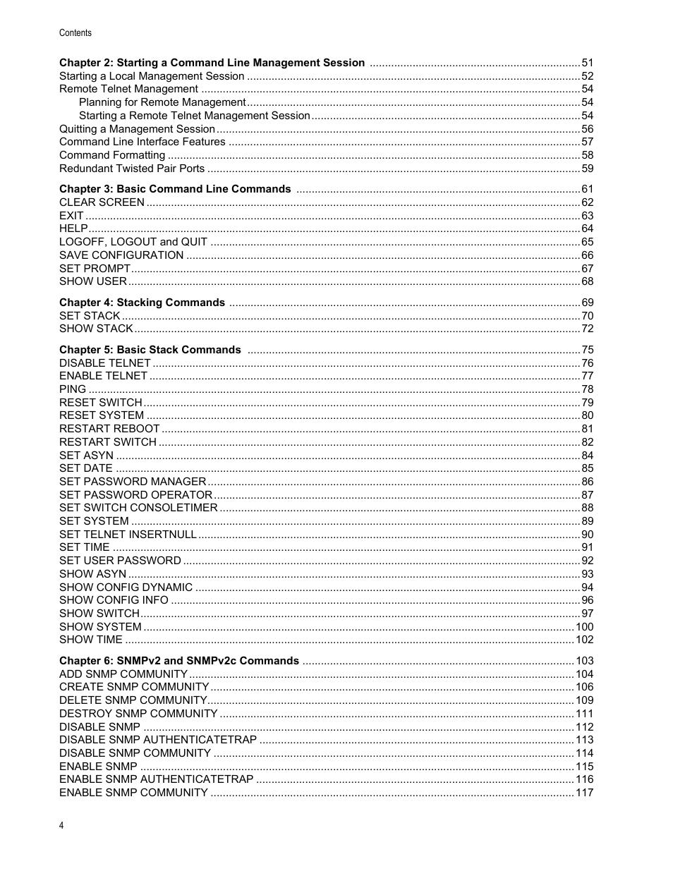 Allied Telesis AT-S63 User Manual | Page 4 / 468