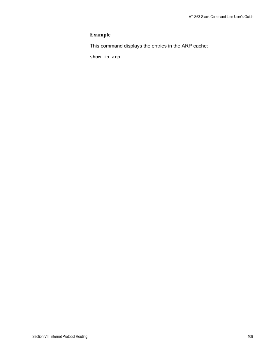 Allied Telesis AT-S63 User Manual | Page 409 / 468
