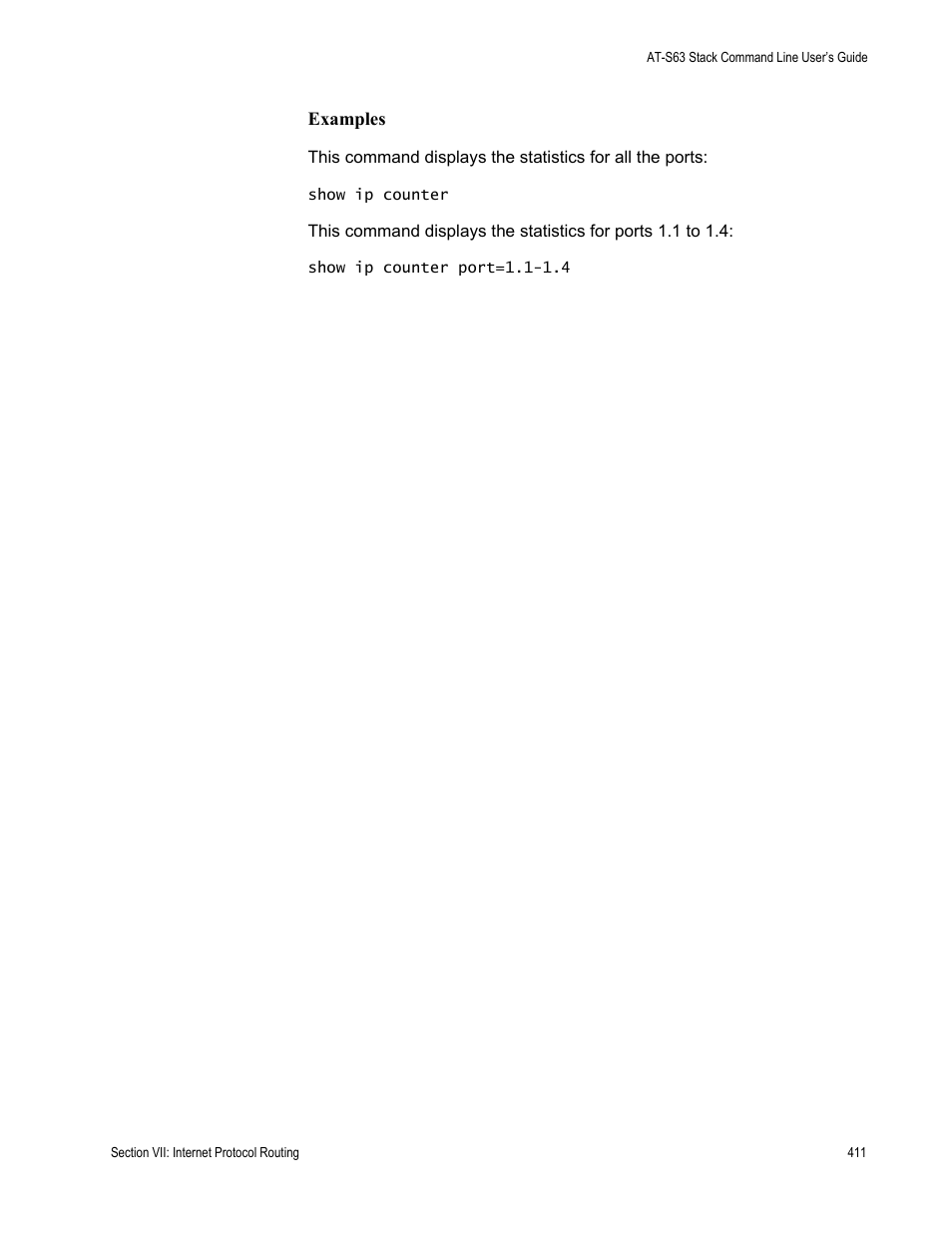Allied Telesis AT-S63 User Manual | Page 411 / 468