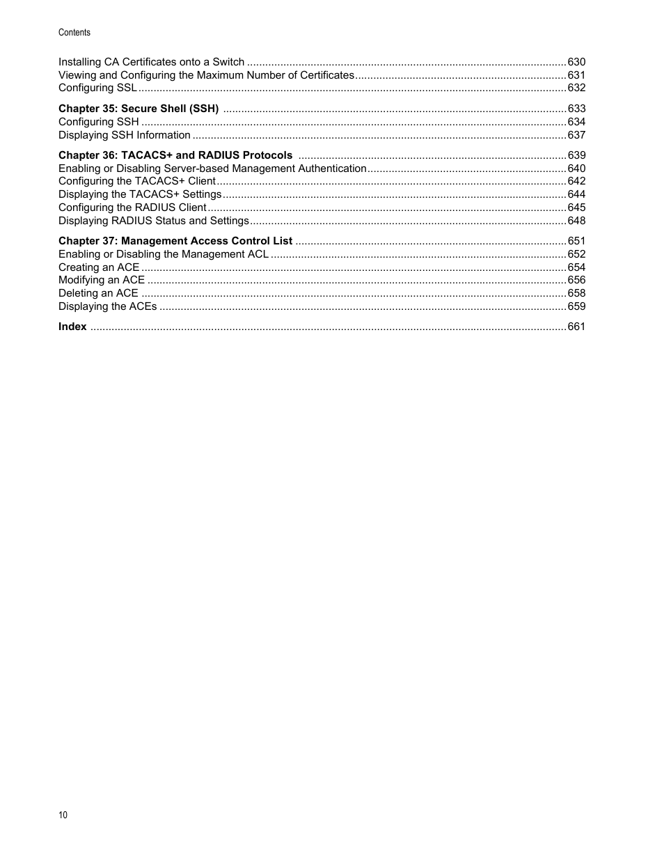 Allied Telesis AT-S63 User Manual | Page 10 / 668