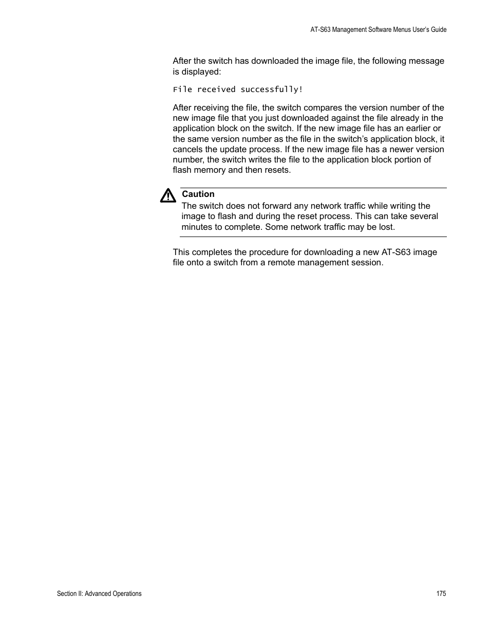 Allied Telesis AT-S63 User Manual | Page 175 / 668