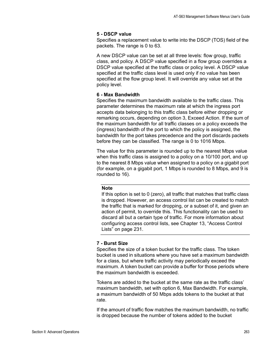 Allied Telesis AT-S63 User Manual | Page 263 / 668