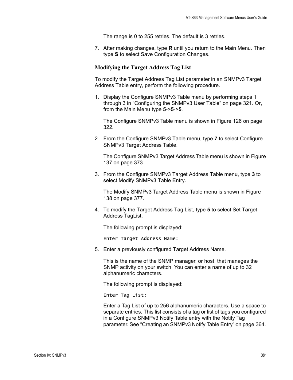 Allied Telesis AT-S63 User Manual | Page 381 / 668