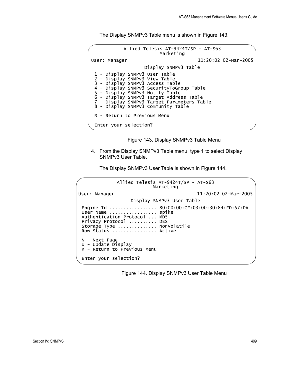 Allied Telesis AT-S63 User Manual | Page 409 / 668