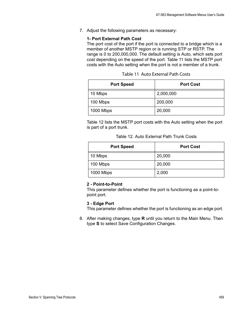 Allied Telesis AT-S63 User Manual | Page 459 / 668
