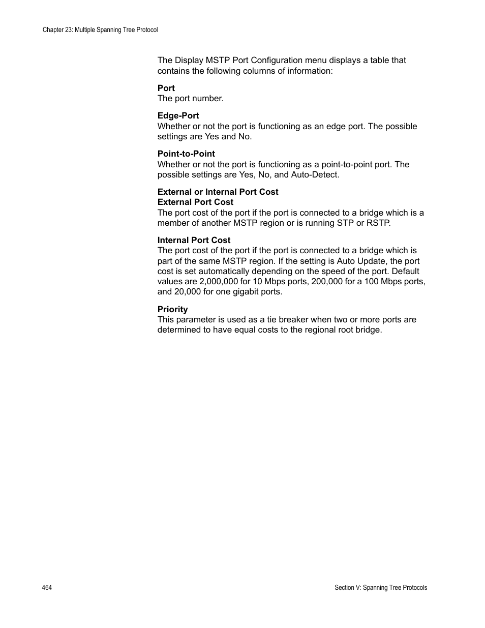 Allied Telesis AT-S63 User Manual | Page 464 / 668