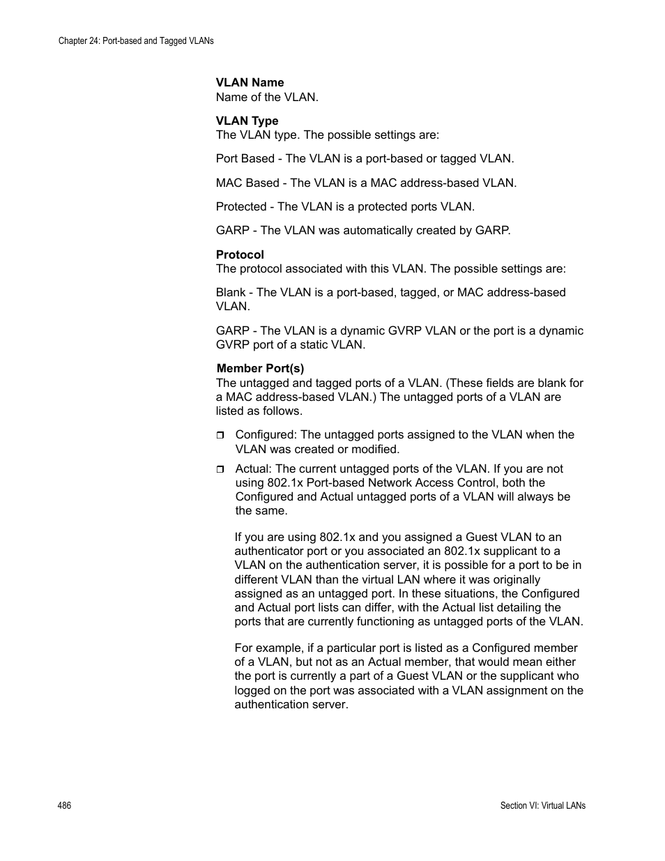Allied Telesis AT-S63 User Manual | Page 486 / 668