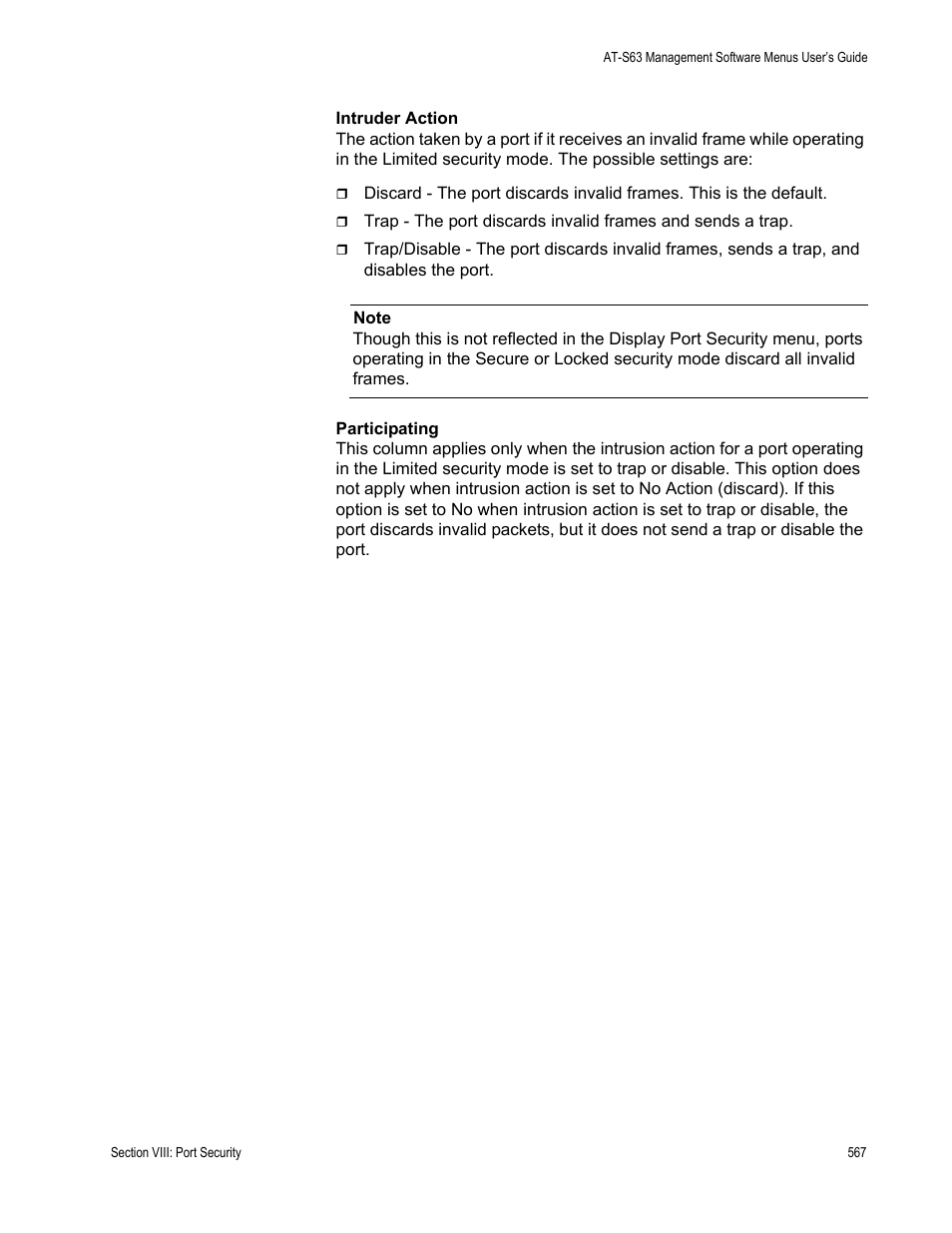 Allied Telesis AT-S63 User Manual | Page 567 / 668
