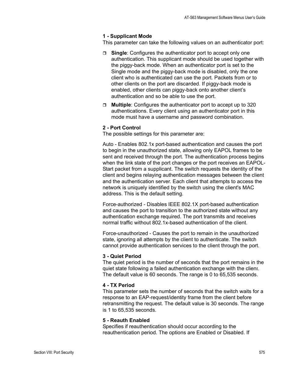 Allied Telesis AT-S63 User Manual | Page 575 / 668