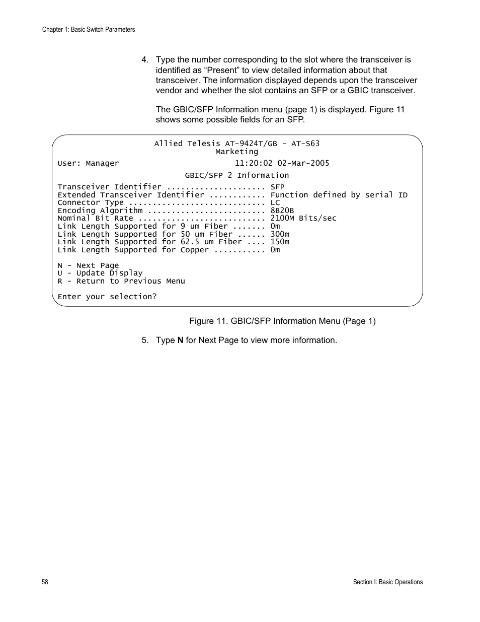 Allied Telesis AT-S63 User Manual | Page 58 / 668