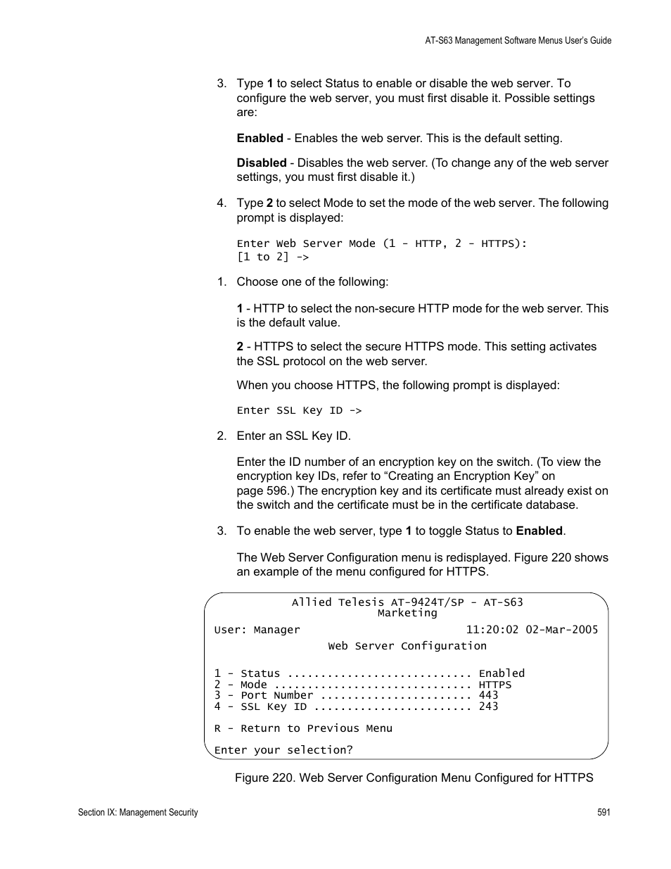 Allied Telesis AT-S63 User Manual | Page 591 / 668