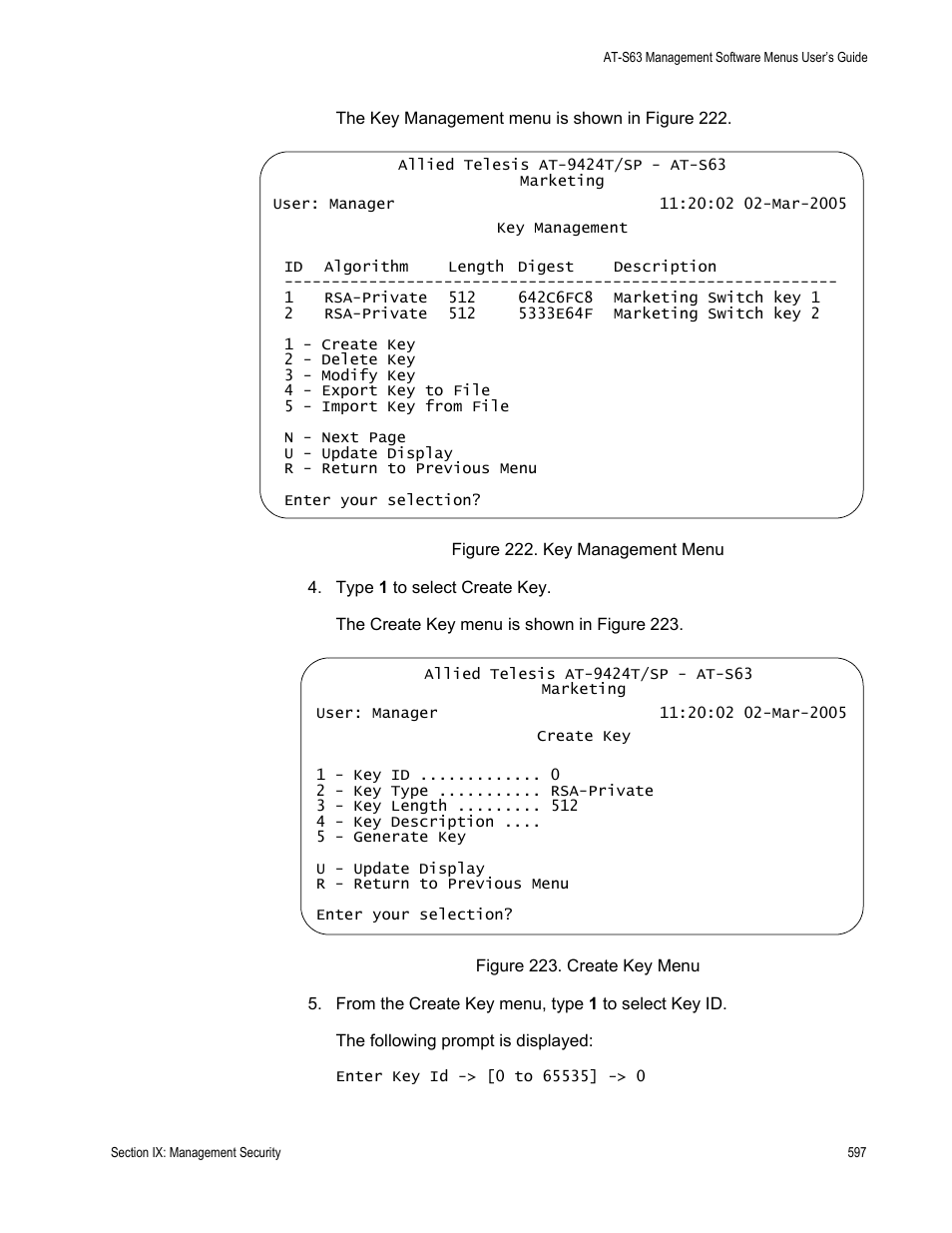 Allied Telesis AT-S63 User Manual | Page 597 / 668