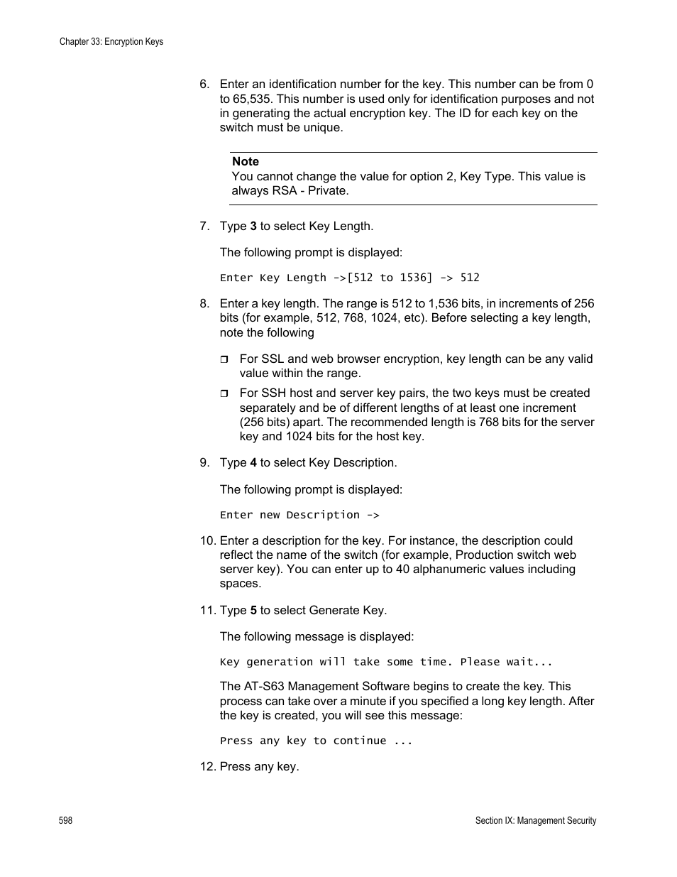 Allied Telesis AT-S63 User Manual | Page 598 / 668