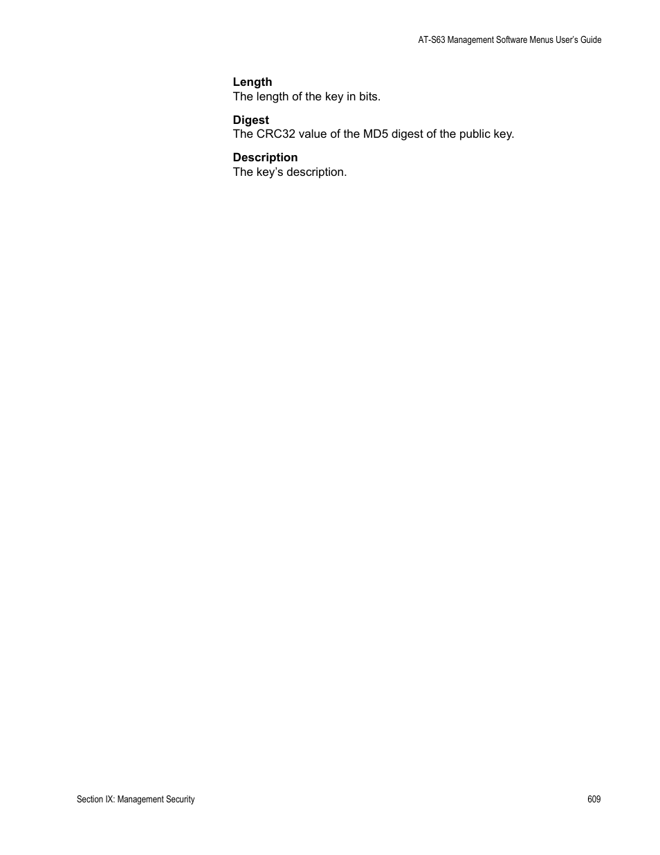 Allied Telesis AT-S63 User Manual | Page 609 / 668