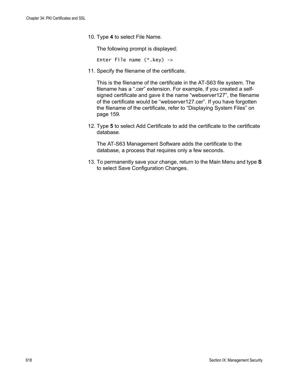Allied Telesis AT-S63 User Manual | Page 618 / 668