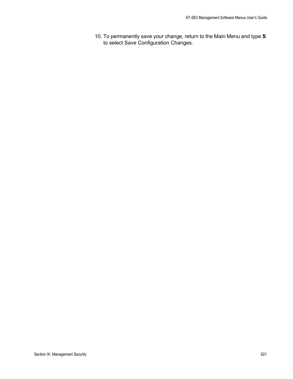 Allied Telesis AT-S63 User Manual | Page 621 / 668