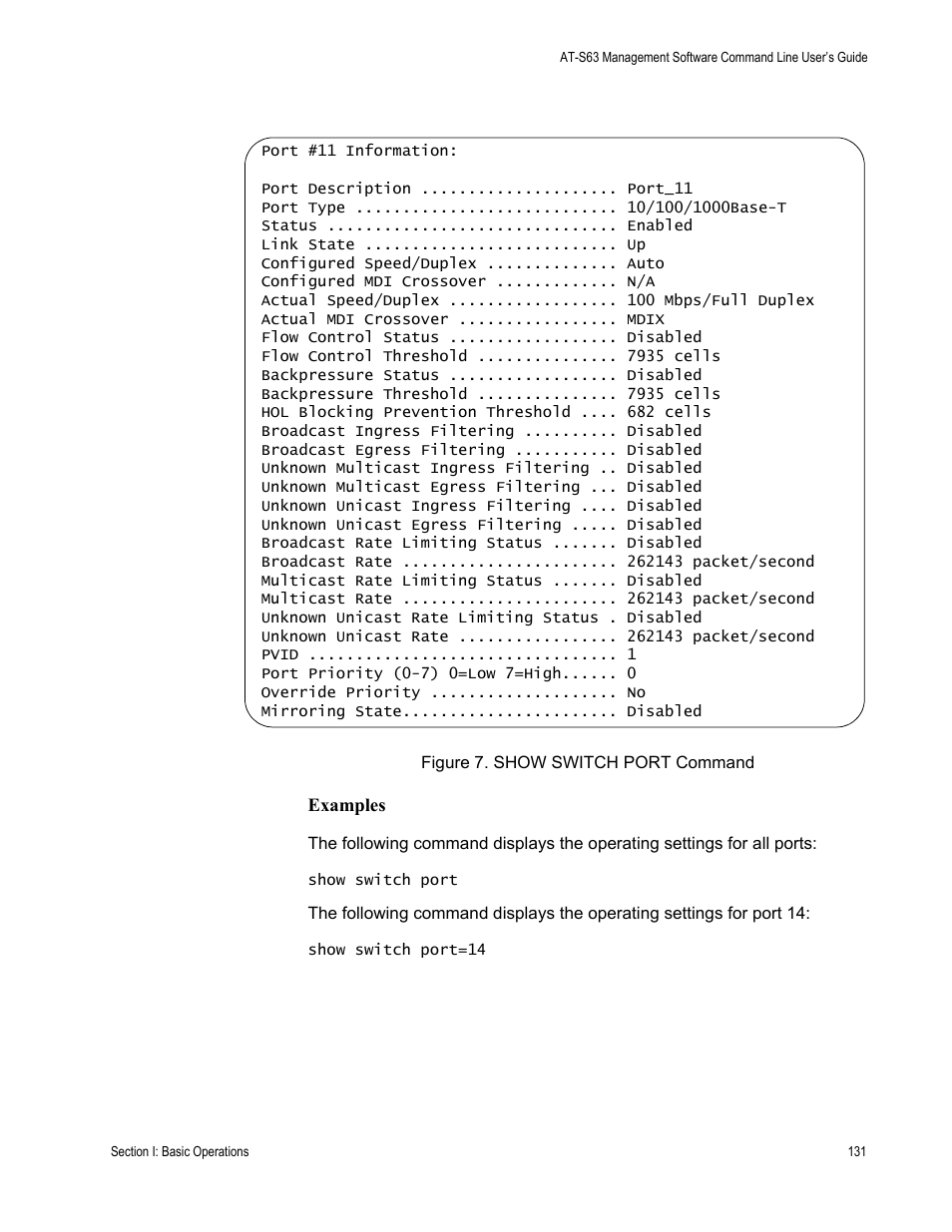 Allied Telesis AT-S63 User Manual | Page 131 / 738