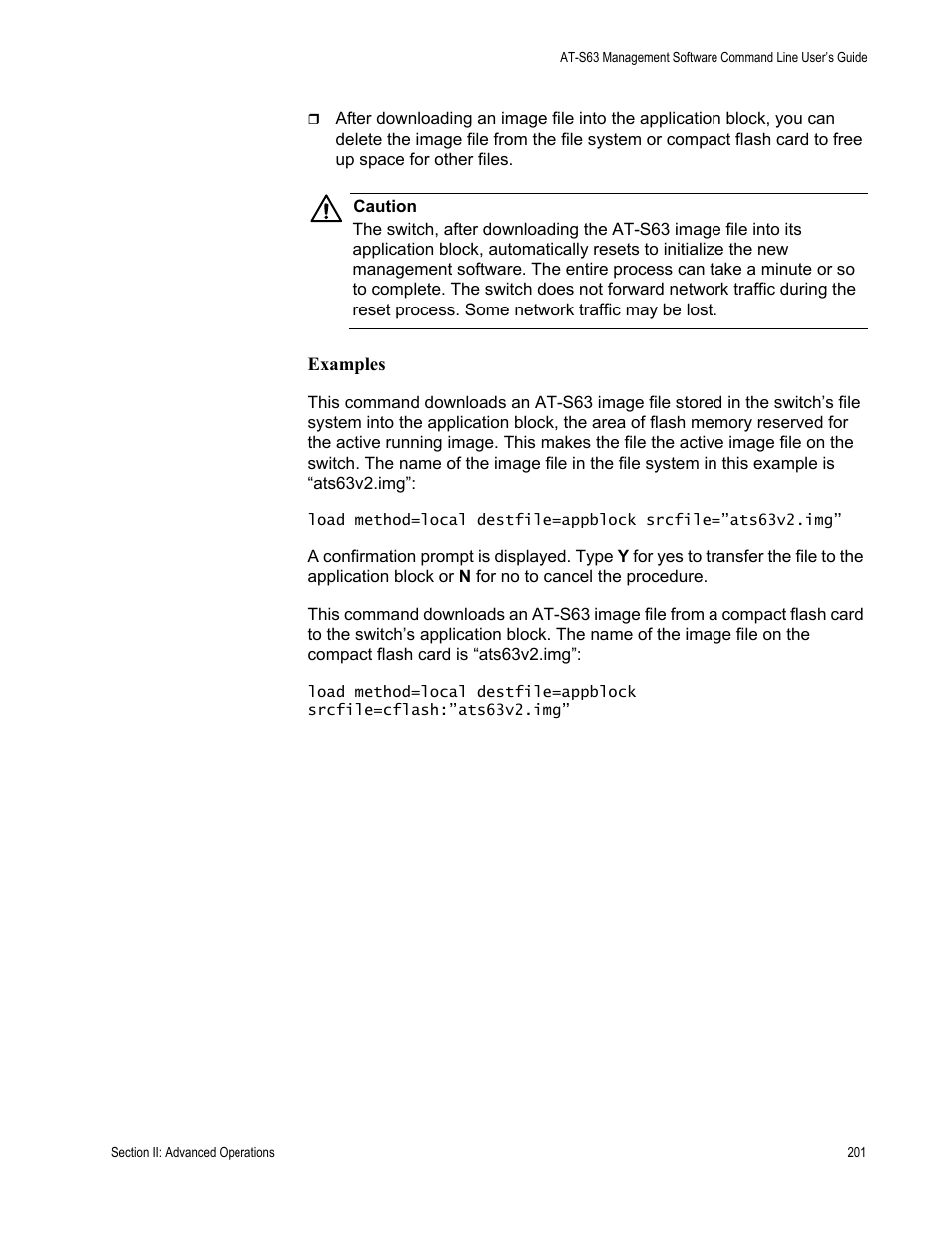 Allied Telesis AT-S63 User Manual | Page 201 / 738