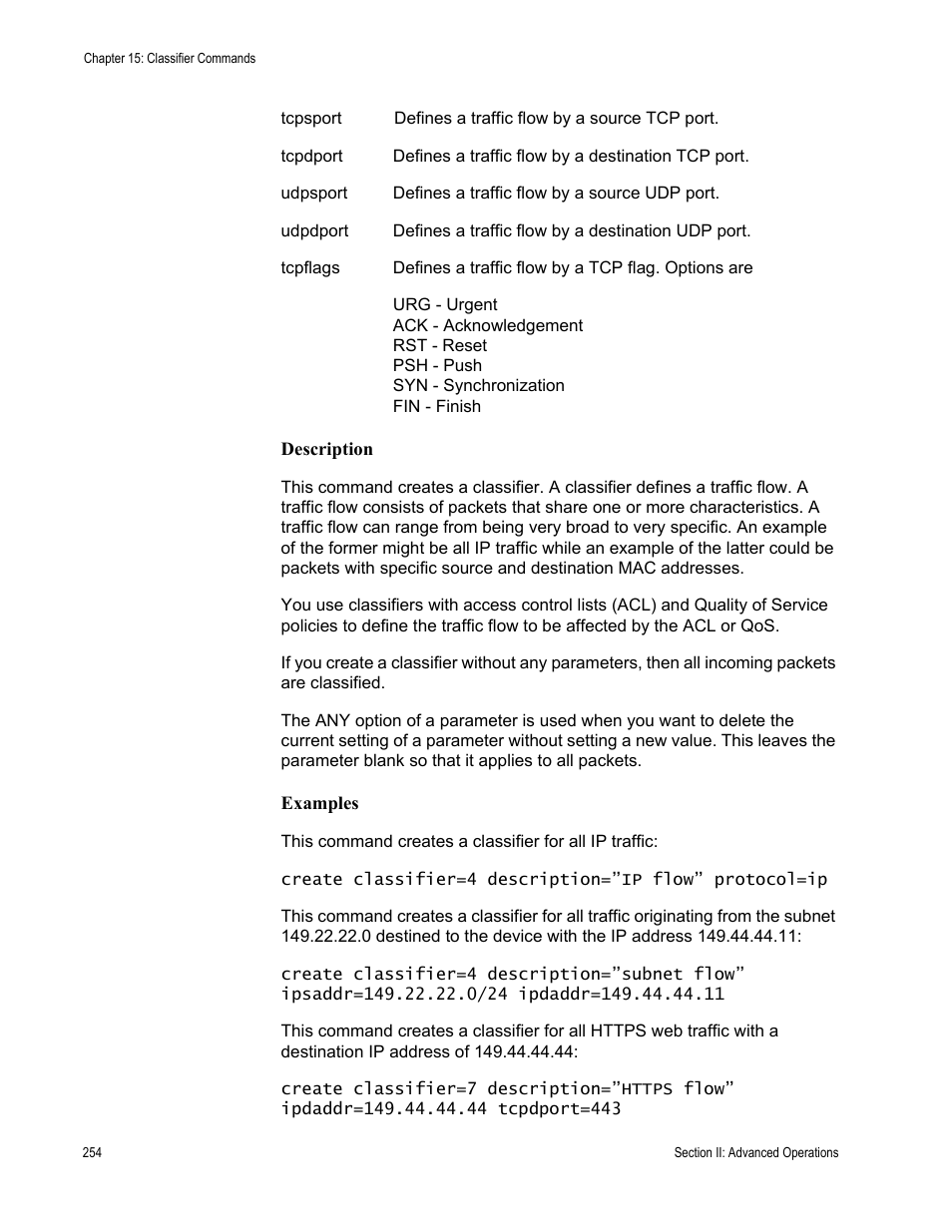 Allied Telesis AT-S63 User Manual | Page 254 / 738