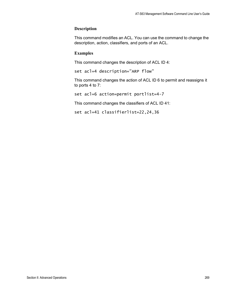 Allied Telesis AT-S63 User Manual | Page 269 / 738