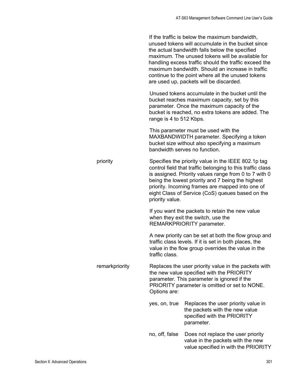Allied Telesis AT-S63 User Manual | Page 301 / 738