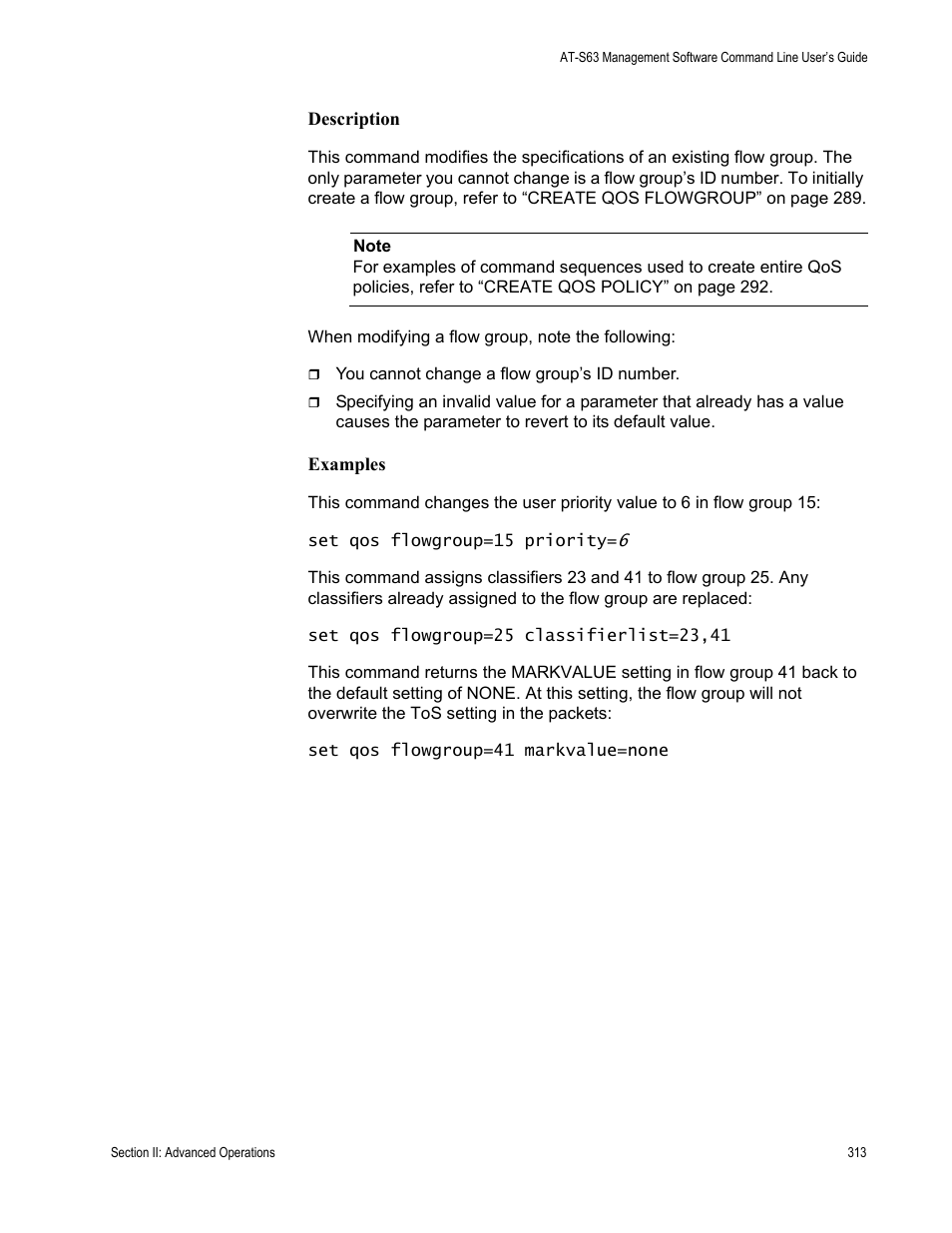 Allied Telesis AT-S63 User Manual | Page 313 / 738