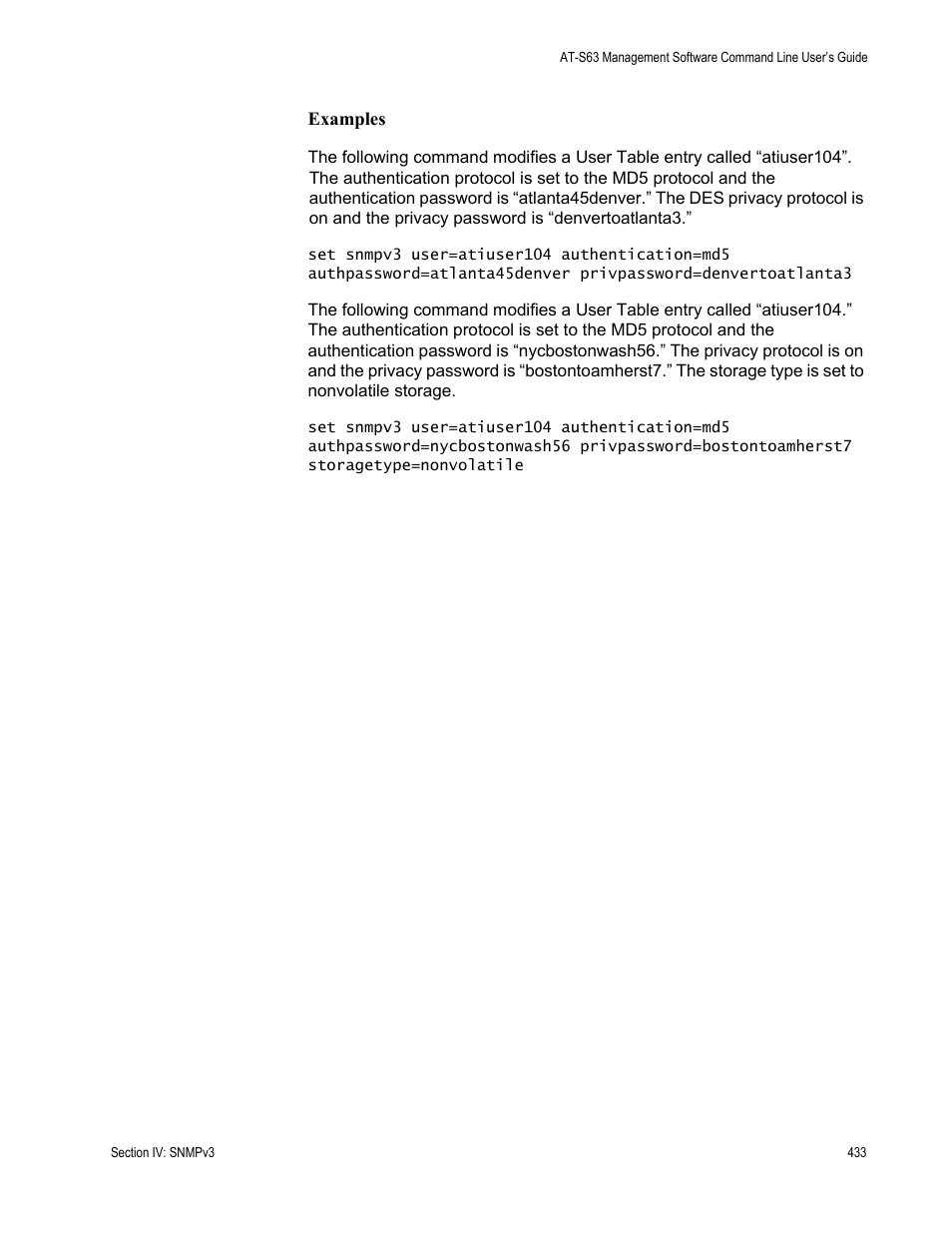 Allied Telesis AT-S63 User Manual | Page 433 / 738