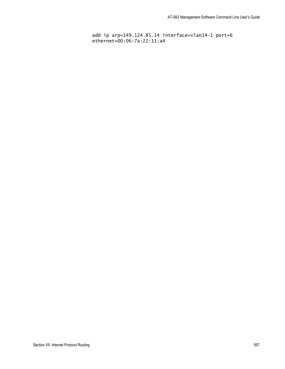 Allied Telesis AT-S63 User Manual | Page 557 / 738