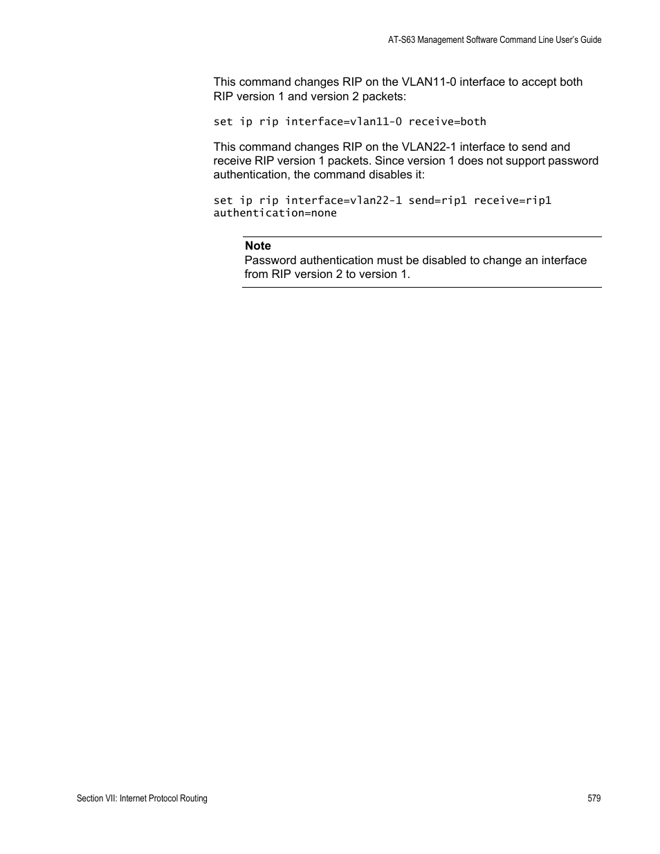 Allied Telesis AT-S63 User Manual | Page 579 / 738