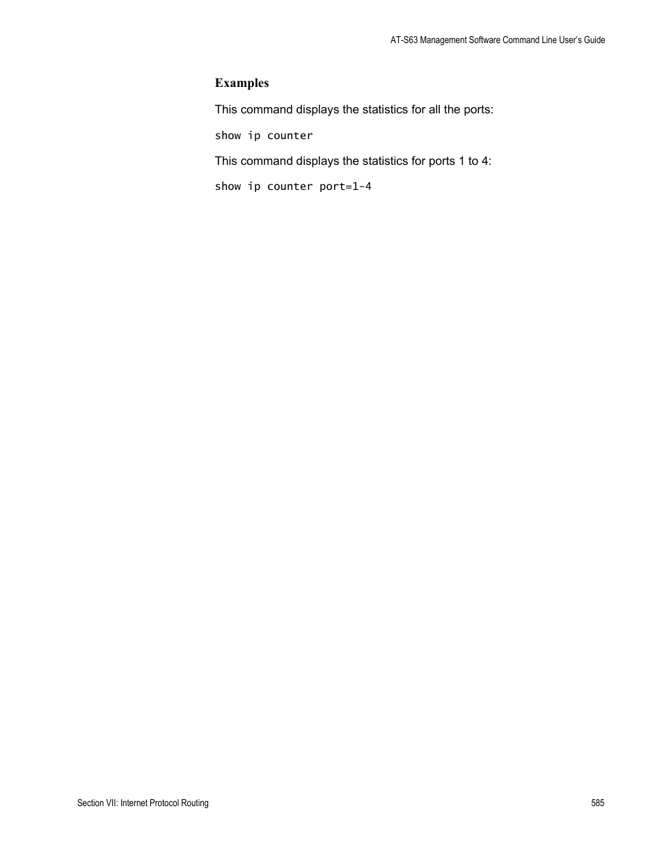 Allied Telesis AT-S63 User Manual | Page 585 / 738