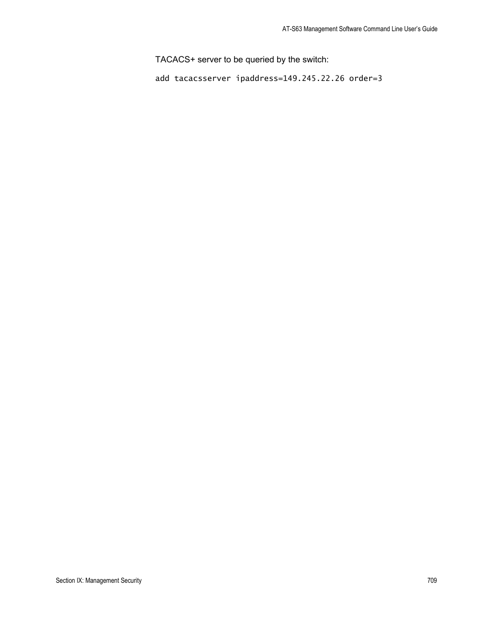 Allied Telesis AT-S63 User Manual | Page 709 / 738
