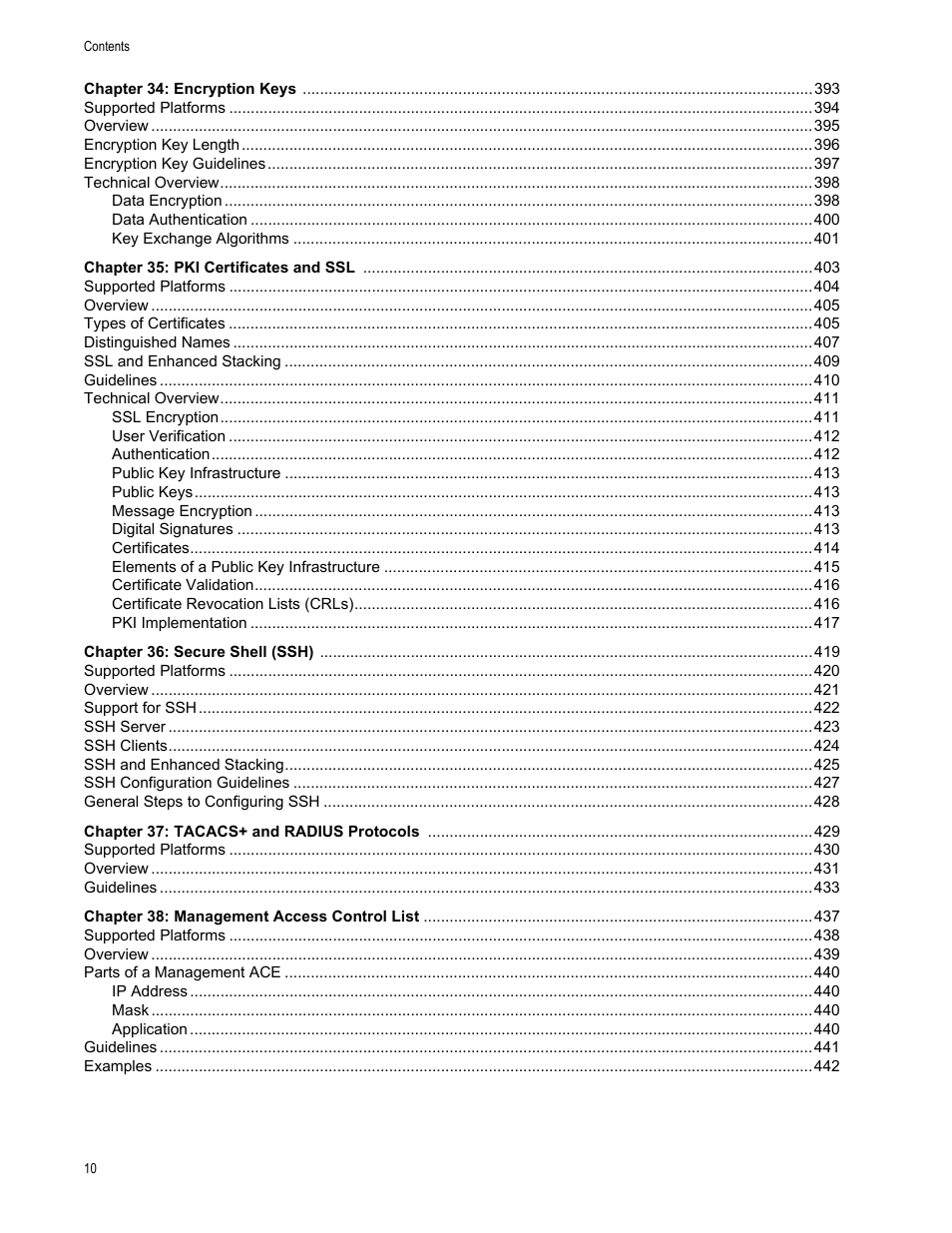 Allied Telesis AT-S63 User Manual | Page 10 / 520