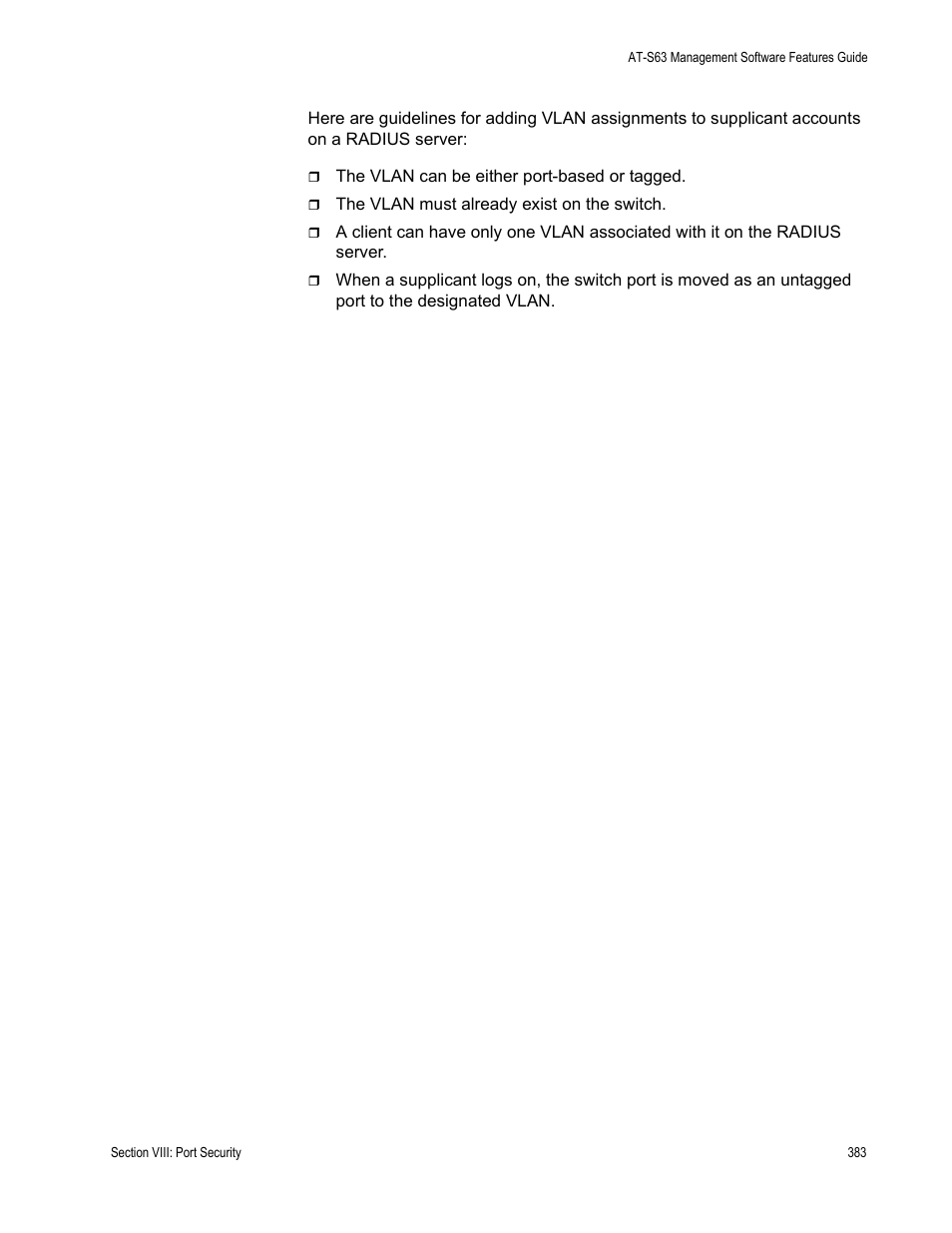 Allied Telesis AT-S63 User Manual | Page 383 / 520