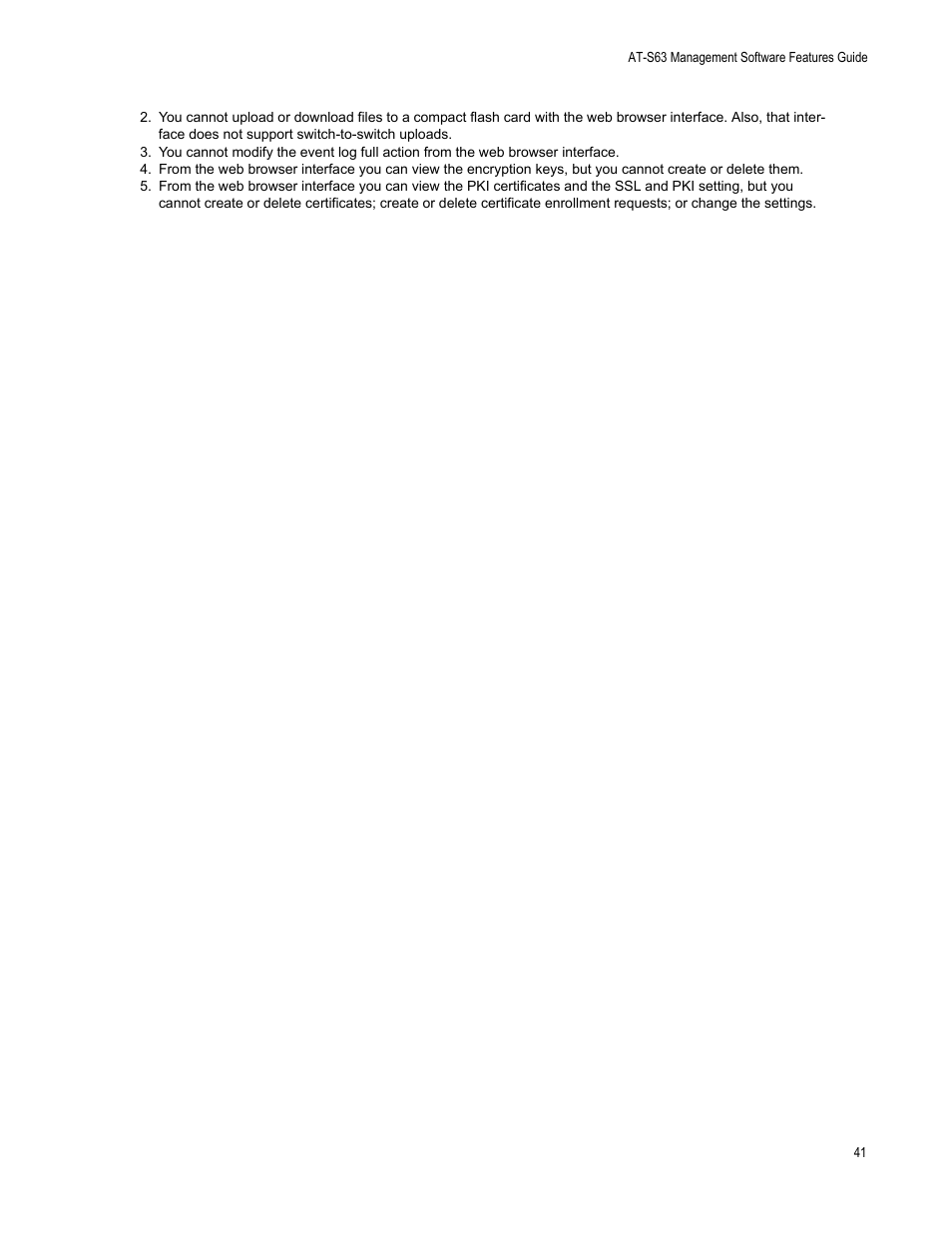 Allied Telesis AT-S63 User Manual | Page 41 / 520