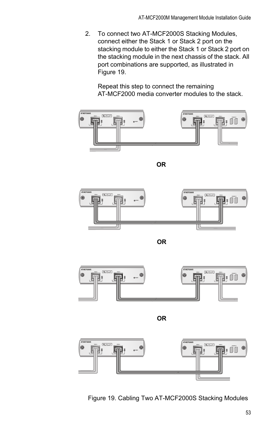 Allied Telesis AT-MCF2000M User Manual | Page 53 / 70