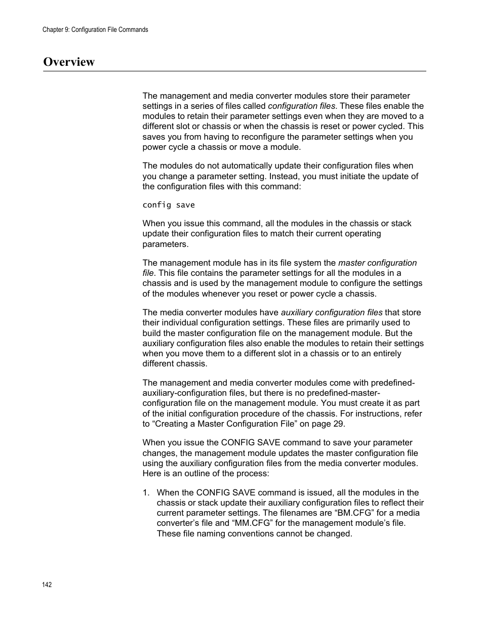 Overview | Allied Telesis AT-S97 User Manual | Page 142 / 254
