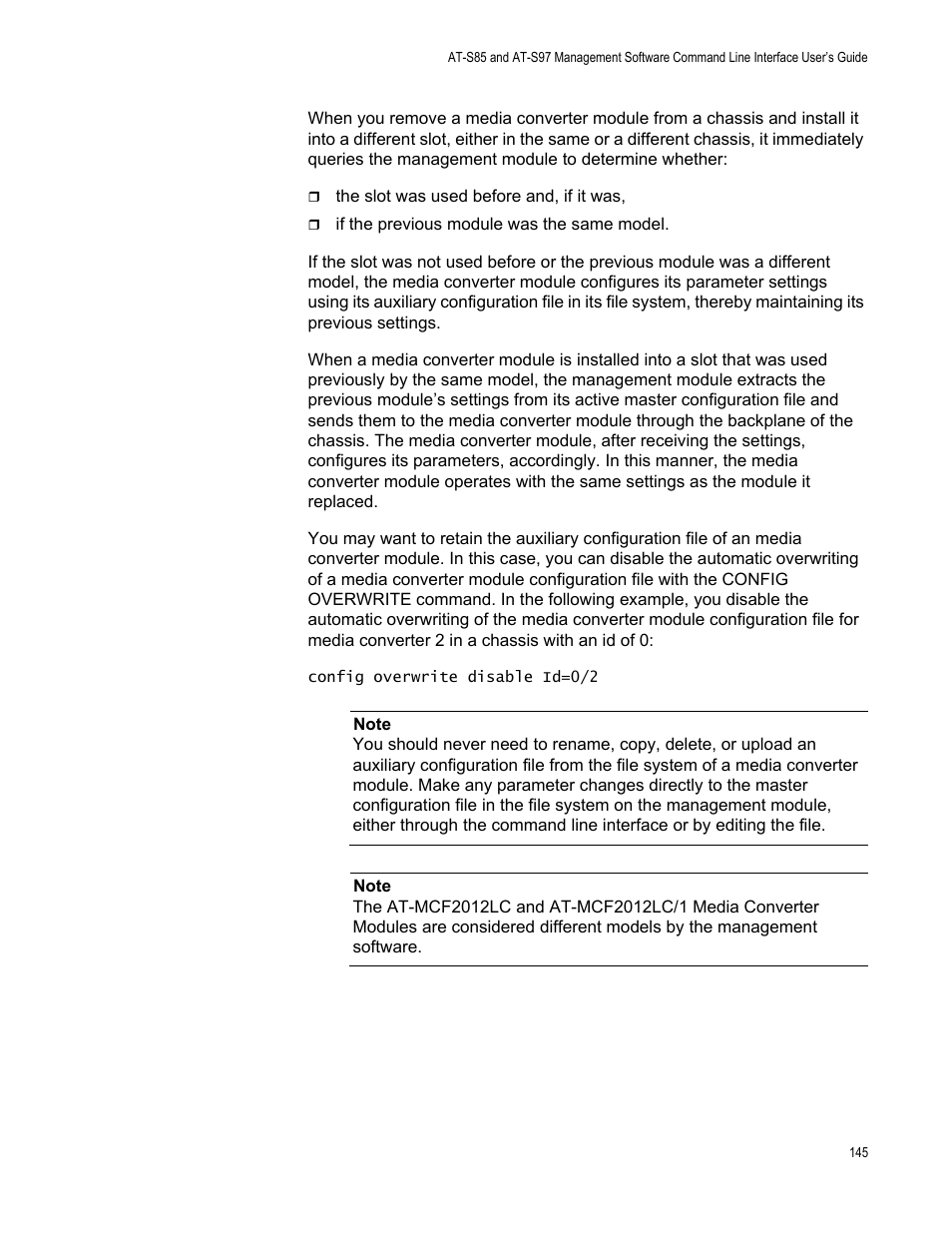 Allied Telesis AT-S97 User Manual | Page 145 / 254
