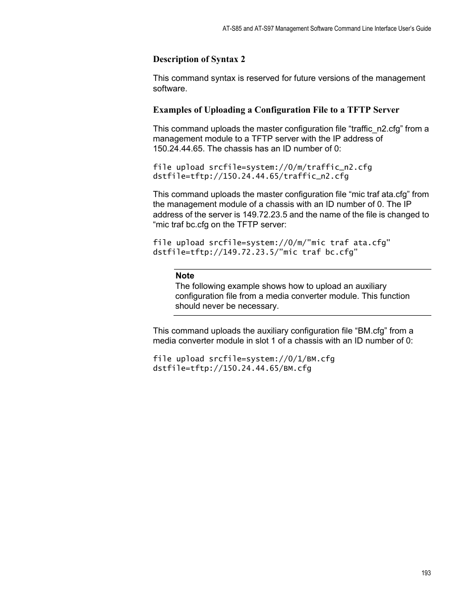 Allied Telesis AT-S97 User Manual | Page 193 / 254