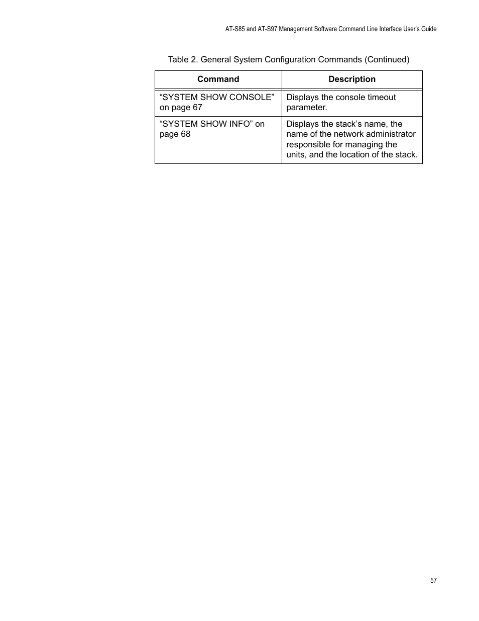 Allied Telesis AT-S97 User Manual | Page 57 / 254